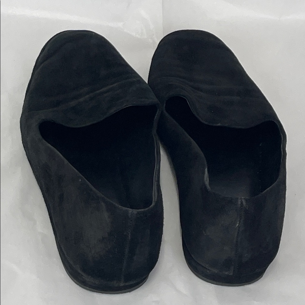 Vince Black Suede Women's Loafers